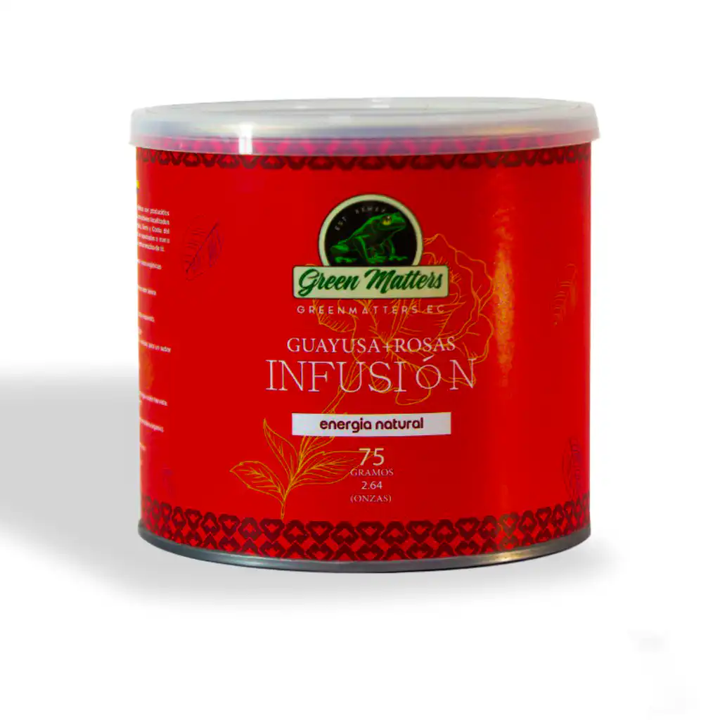 Guayusa Tee mit Rosen Guayusa & Rose Tea - Image 1