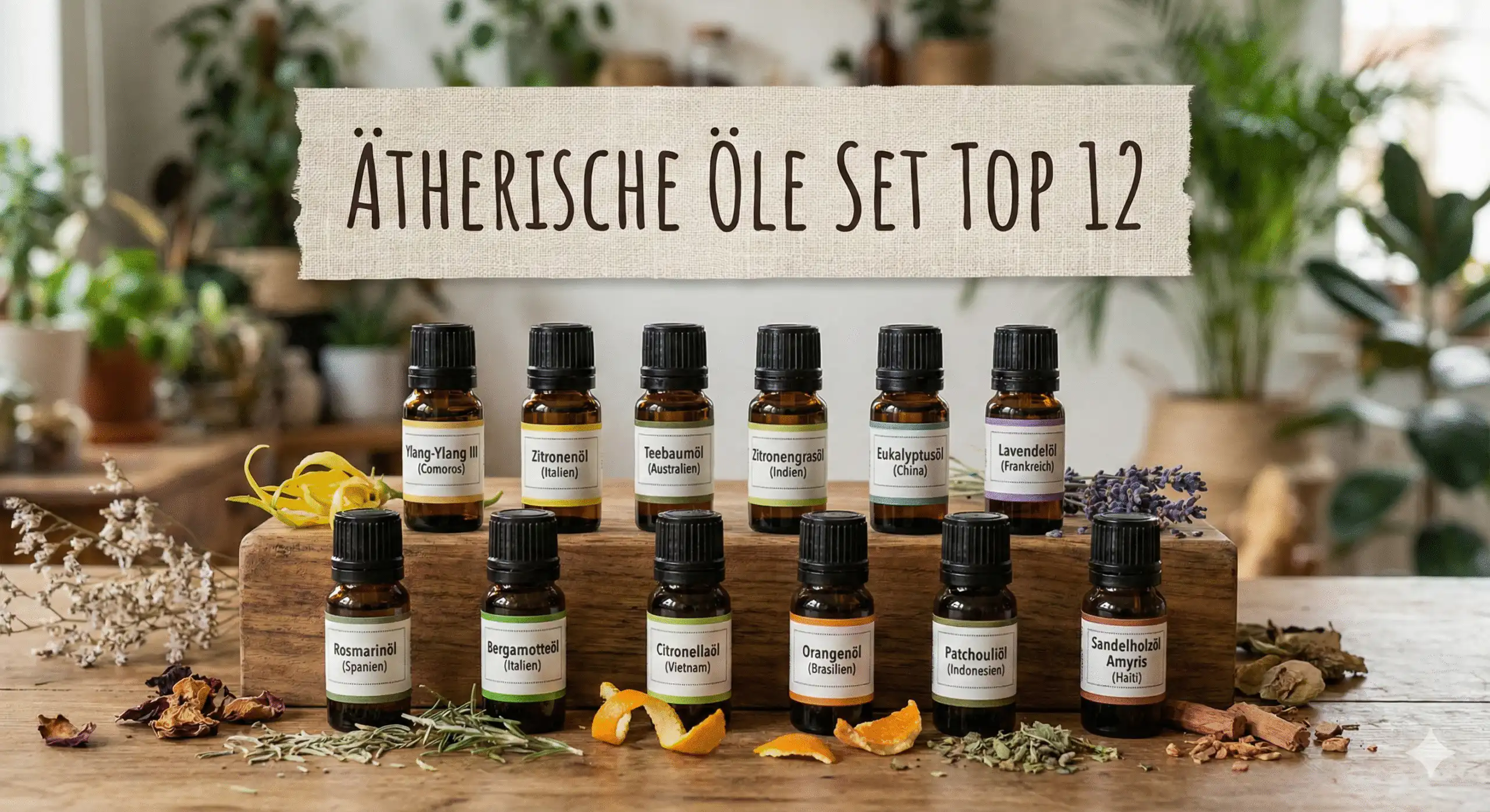 Ätherische Öle - Top 12 - Essential Oils