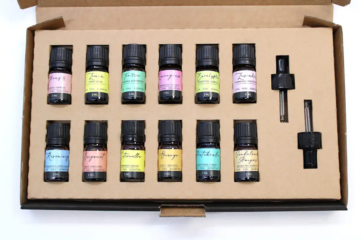 Ätehrische Öle Set - Aromatherapie