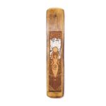Incense Holder "Moon Goddess" with Rainbow Moonstone - Image 2