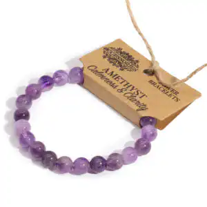Amethyst - Edelsteinarmband