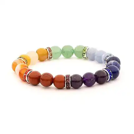 Chakra Edelsteinarmband