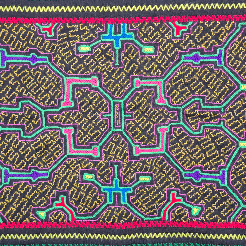 Shipibo Manta - Ponte Kené - Tela