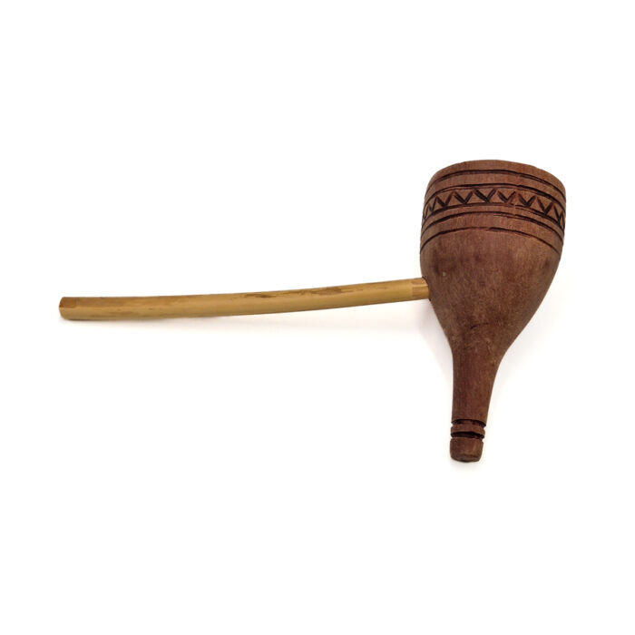 Mapacho Pipe - Shipibo Style - Image 4
