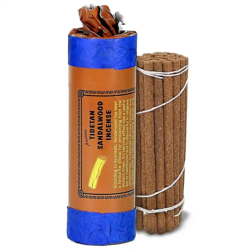 tibetische-raucherstaebchen-sandelholz Tibetische Räucherstäbchen - Sandelholz